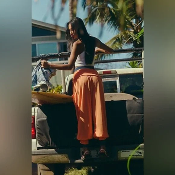 NEW FREE PEOPLE -  Victory Harem Pants - Picture 2 of 8